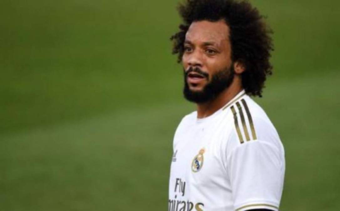 Marcelo: El lateral brasileño aparece en la lista de salidas del Real Madrid. Sin embargo, medios españoles señalan que el jugador no quiere irse del cuadro blanco. Foto AFP.