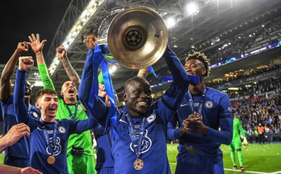 N'Golo Kanté: Fue vital para el Chelsea se proclamara campeón de la Liga de Campeones de Eurocopa.