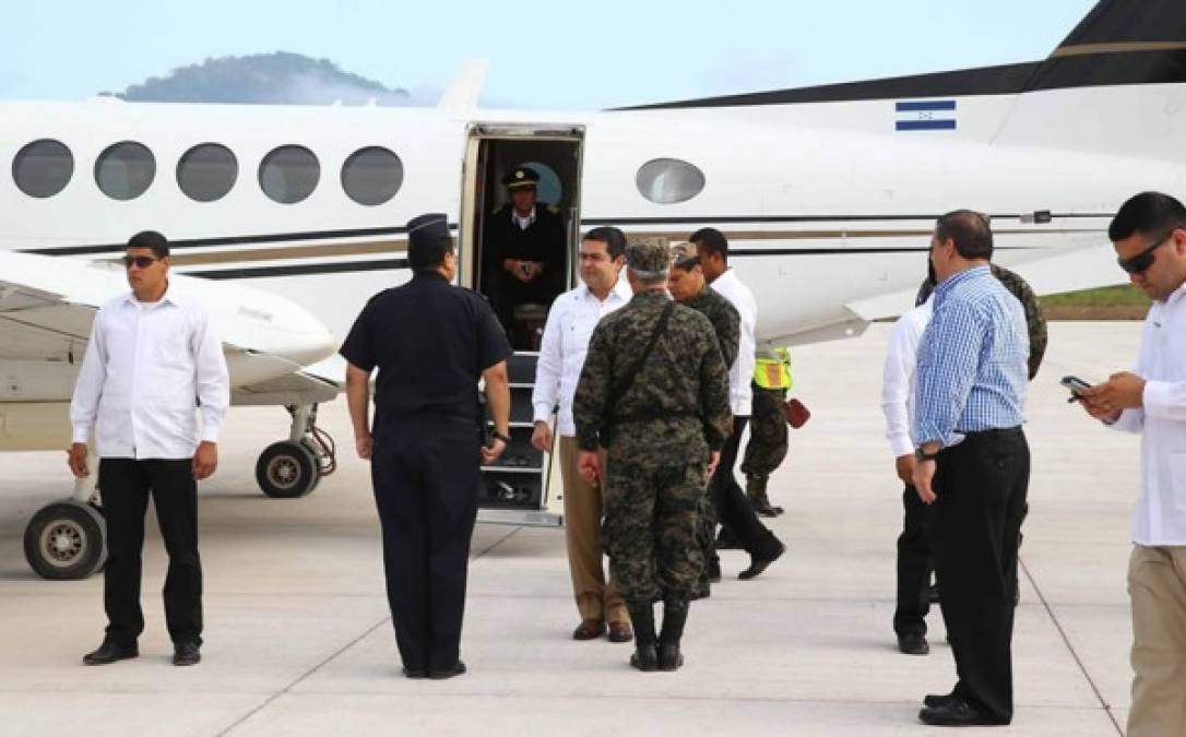 El presidente de Honduras, Juan Orlando Hernández, inaugurará este martes aeródromo Río Amarillo en Copán.