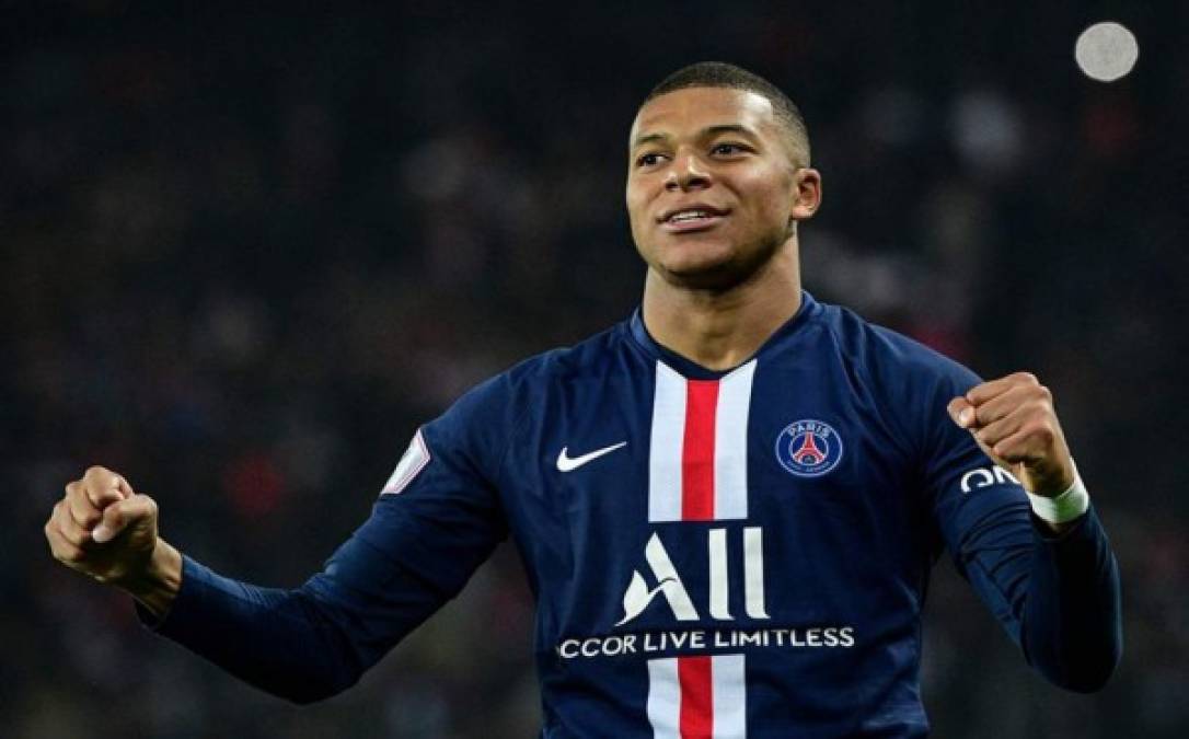 Mbappé: Entre su equipo y la selección de Francia, esta temporada ha marcado 44 goles y ha realizado 14 asistencias en encuentros oficiales, unas cifras bastante buenas.