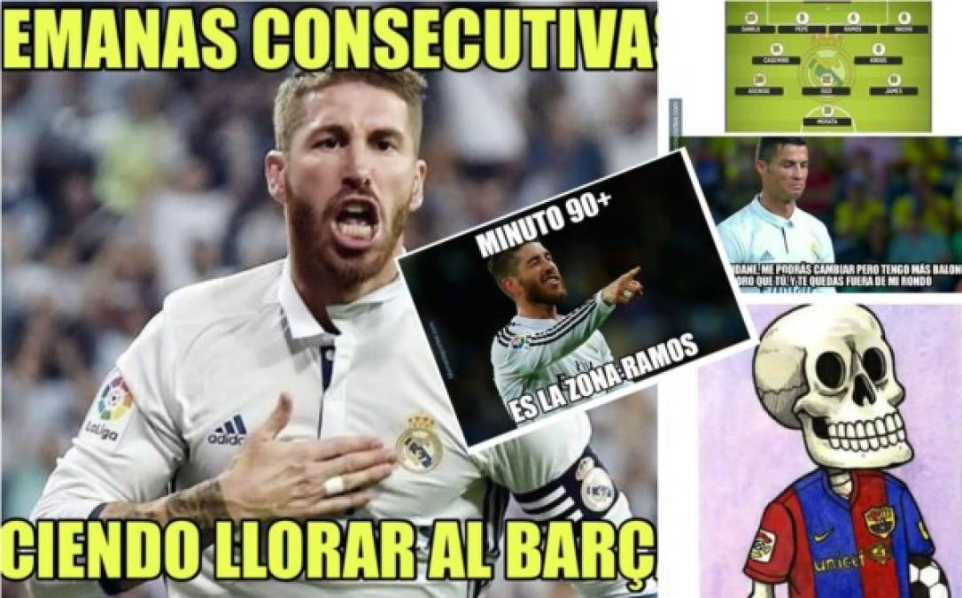 Sergio Ramos volvió a salvar al Real Madrid y le dio la victoria contra el Deportivo La Coruña. Estos son los mejores memes del partido.