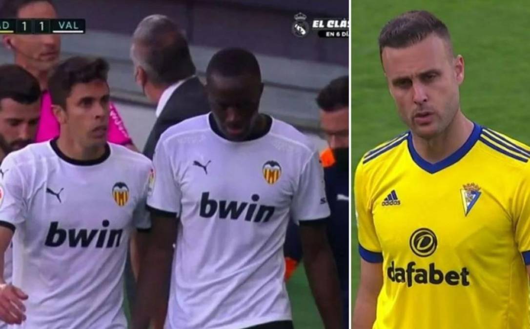 Mouctar Diakhaby denunció la temporada pasada un insulto racista del jugador del Cádiz, Juan Cala, en un partido disputado a puerta cerrada por las medidas sanitarias contra el Covid.