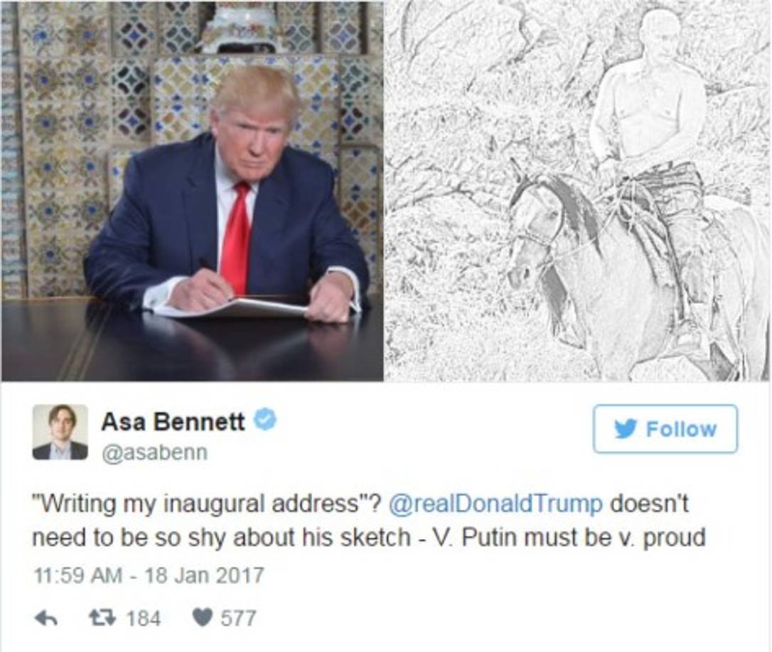 Los halagos entre Putin y Trump tampoco pasaron desapercibidos en los memes.