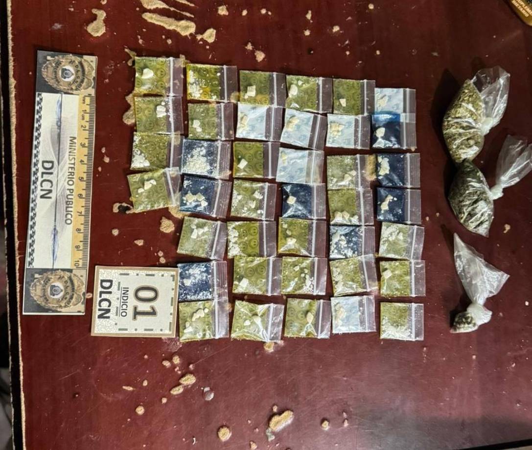 El Ministerio Público informó que se desmanteló una de las principales estructuras dedicadas a la distribución y comercialización de droga en diferentes escalas en el departamento de Yoro.