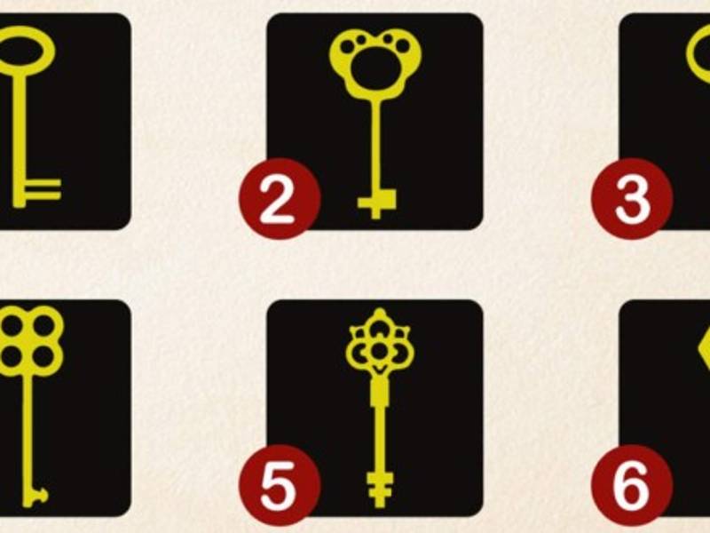 En más de una ocasión hemos hablado de la utilidad que tienen los test psicológicos y de cómo nuestro propio subconsciente trabaja de una manera tan sorprendente y curiosa. Para aquellas personas que no saben cómo trabaja el subconsciente de una persona, esta parte de nuestra mente es la encargada de organizar y guardar nuestros recuerdos, de dirigir y mantener nuestro cuerpo, de nuestras emociones, nuestra energía, nuestras creencias e incluso está presente en la gran mayoría de los puntos de vista que tenemos. Elige una llave y conoce cuál es tu personalidad secreta a través de este test creado por un psicólogo. El resultado te puede sorprender de una forma increíble.