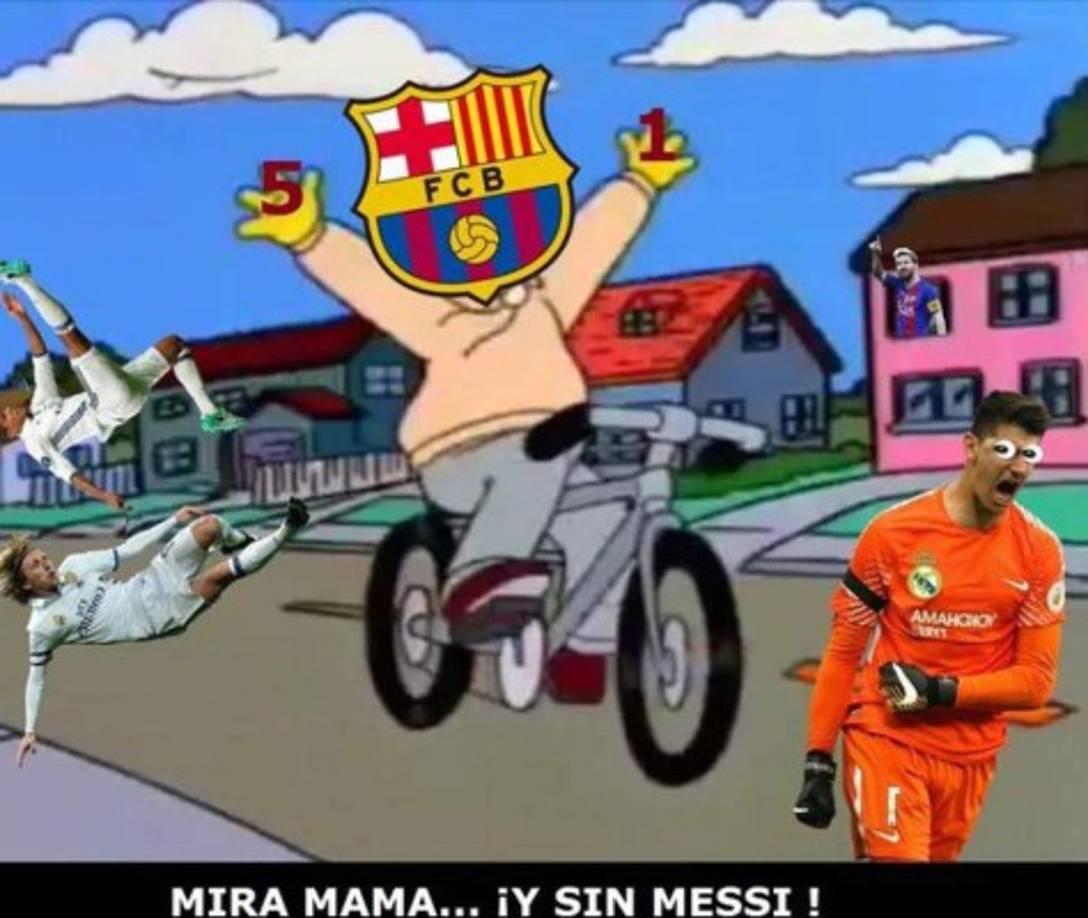 El Barcelona humilló al Real Madrid sin Messi.