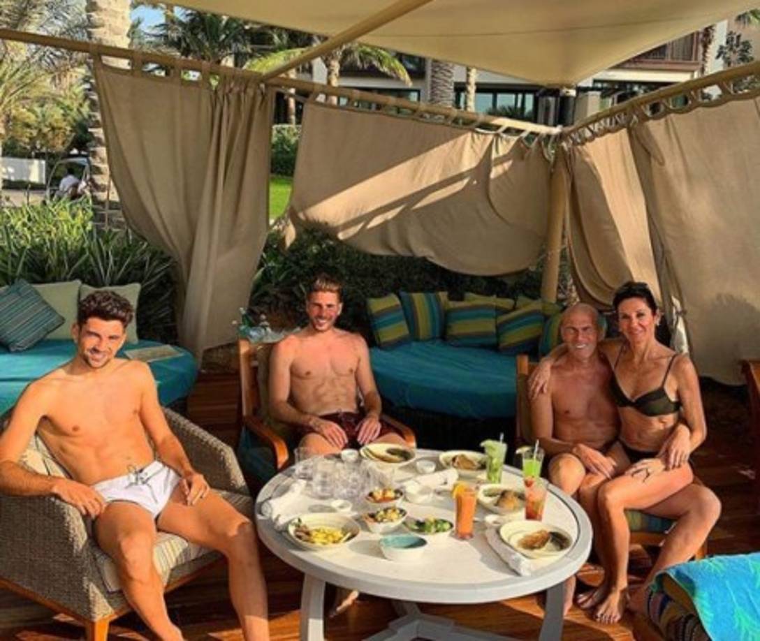 La pareja, que tiene uno de los matrimonios más estables del mundo del deporte, se conocieron en una discoteca y se casaron el 28 de mayo de 1994.