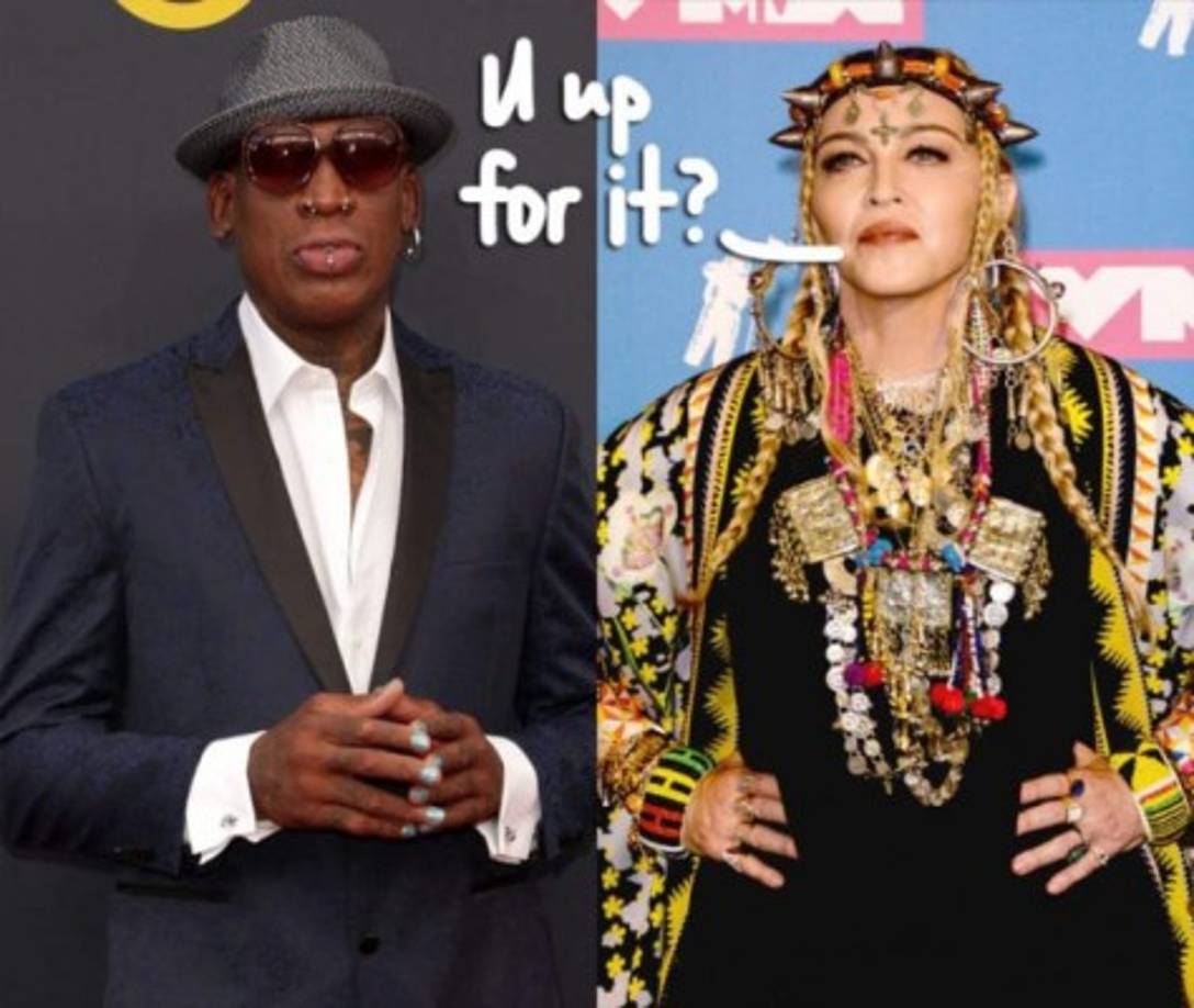 Rodman contó que un día en que se encontraba jugando en un casino de Las Vegas recibió una llamada telefónica de Madonna, la cual le señaló que estaba “ovulando”.
