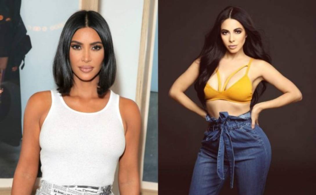 Jimena ama destacar su firgura al igual que lo hace Kim Kardashian y también es muy activa en redes sociales.