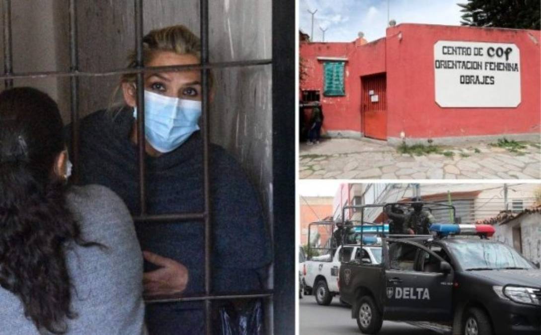 FOTOS: Expresidenta de Bolivia, encarcelada en fría y peligrosa prisión