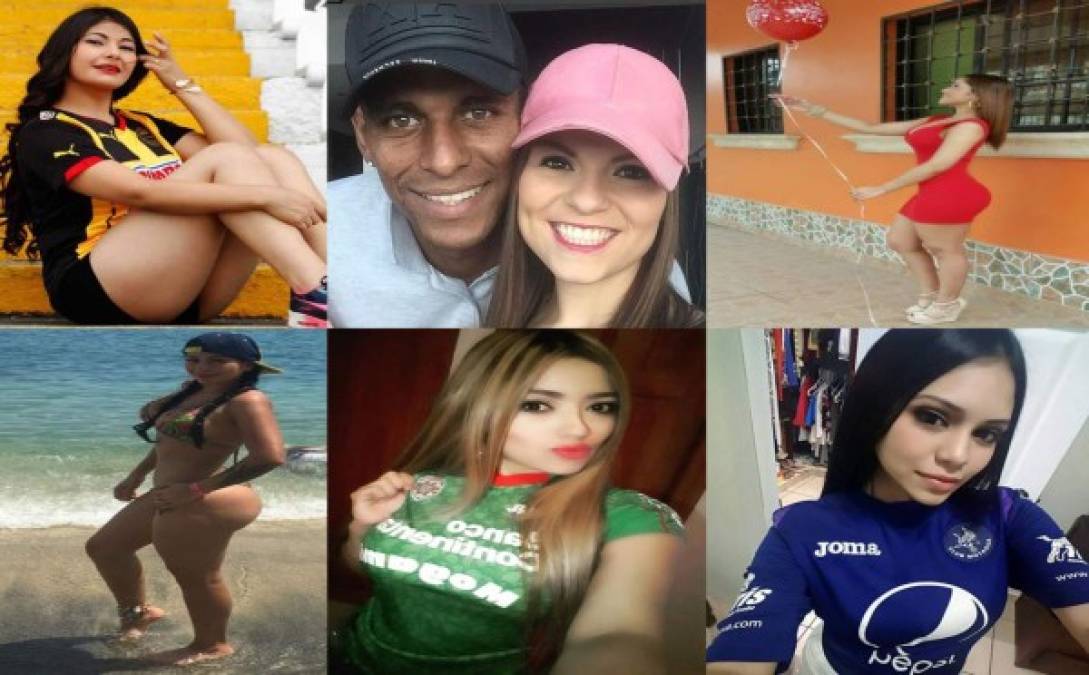 Conocé a las chicas más hermosas de los jugadores que militan en el fútbol hondureño.