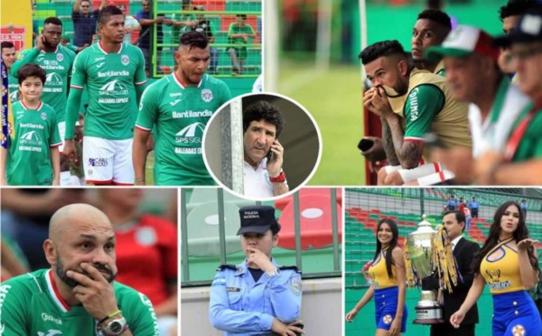 Las imágenes del partido que Marathón empató (2-2) contra el Vida en la pentagonal del Torneo Apertura 2019. Fotos Yoseph Amaya y Neptalí Romero