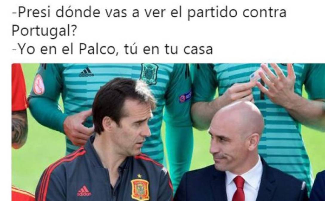 Los memes no han hecho esperar tras la destitución de Lopetegui al frente de la Selección de España.