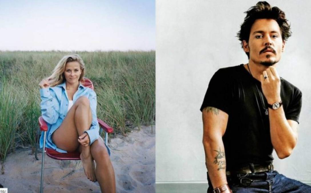 El considerado sexy Johnny Depp tiene millones de fans en todo el mundo, incluyendo a la guapa rubia Reese Witherspoon, quien ha admitido estar locamente enamorada de él.