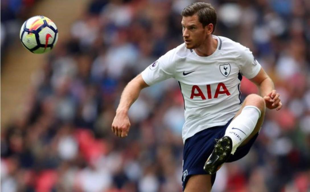 Jan Vertonghen - El defensa belga fue subcampeón de la Champions League con el Tottenham.