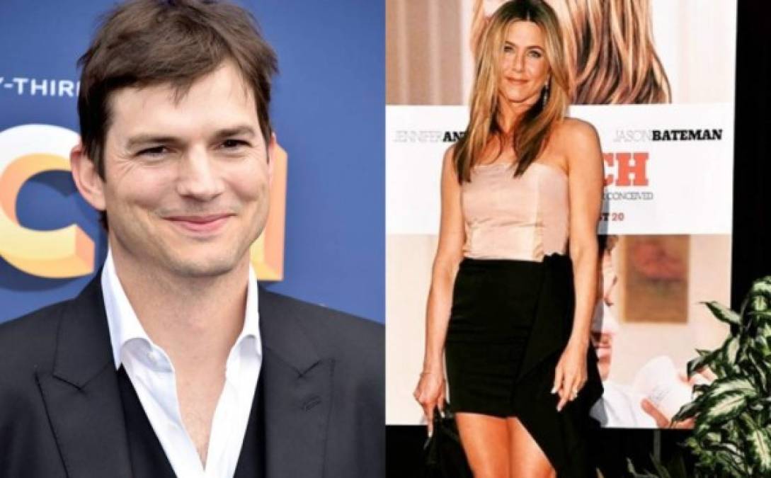 Ashton Kutcher admitió que estuvo obsesionado con Jennifer Aniston por un largo tiempo e incluso la invitó a salir para conocerla, pero ella lo rechazó.
