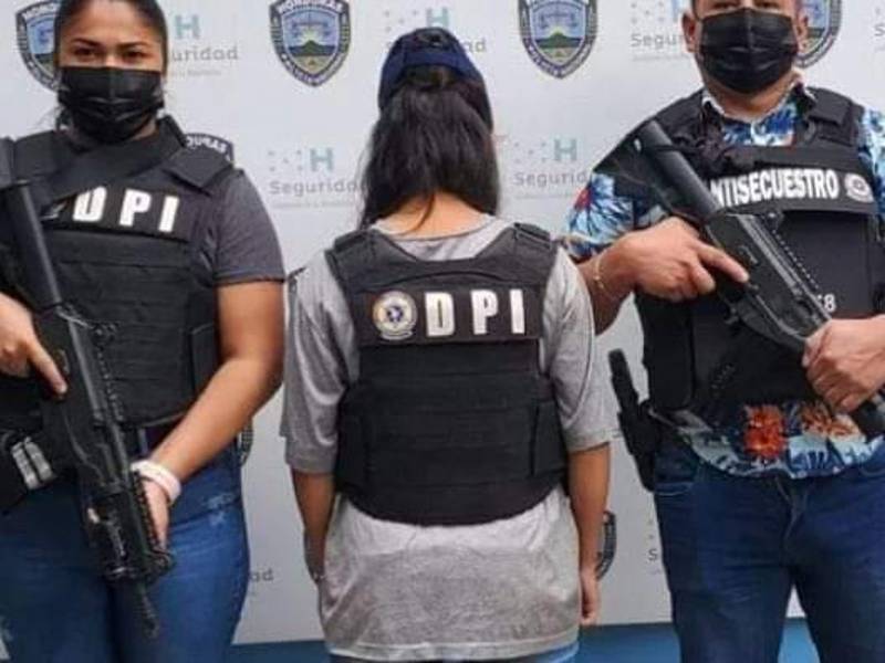Agentes de la Unidad Antisecuestros de la DPI lograron ubicar a la jovencita, de 17 años en La Jutosa (Choloma).