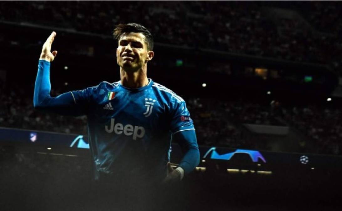 El lamento de Cristiano Ronaldo al no poder marcar.