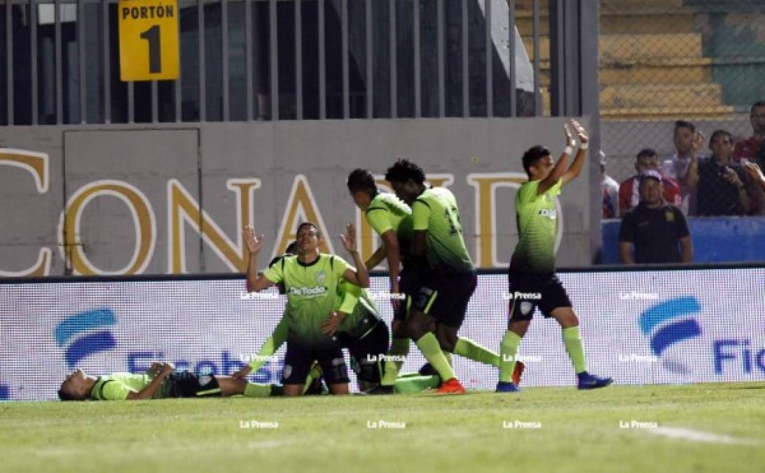 El Real de Minas logró el valioso empate y le sacó un punto de oro al Olimpia.