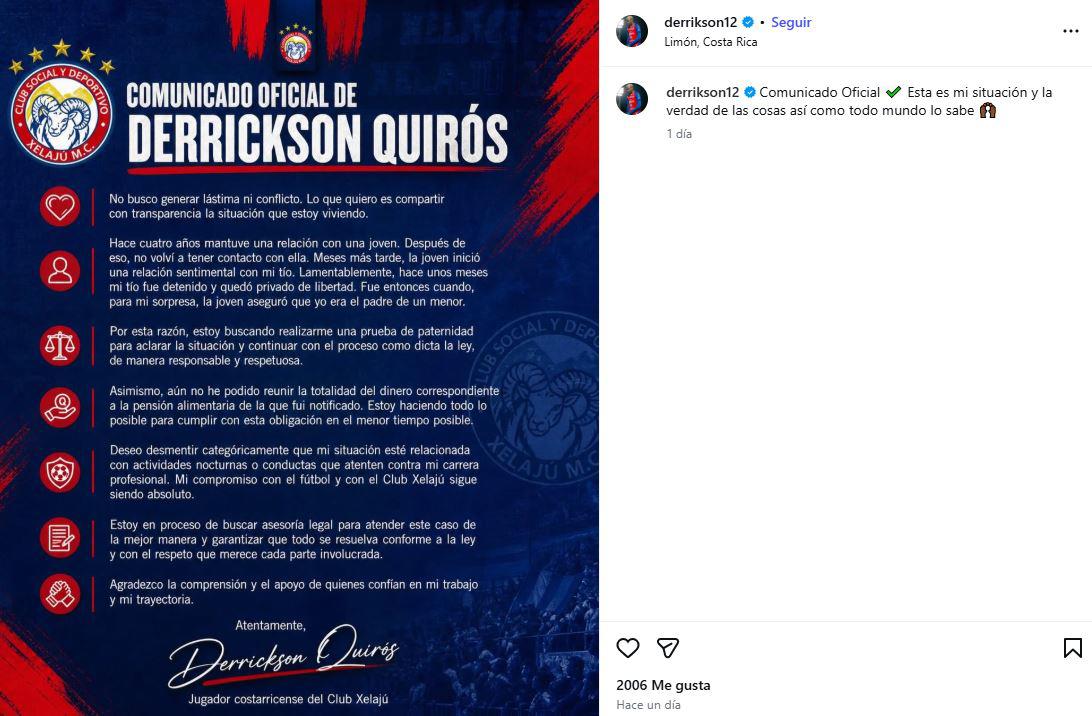 Futbolista sorprende con confesión sobre su ex: Inició una relación con mi tío