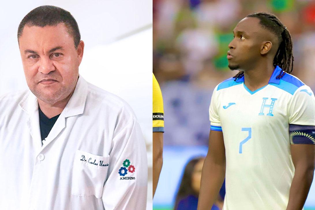 Alberth Elis: Doctor Umaña explica estado de salud del hondureño