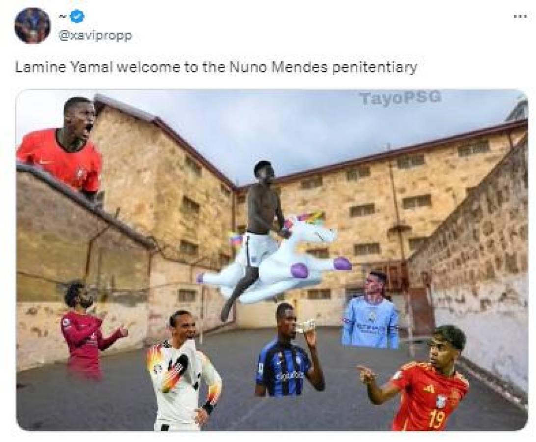Memes humillan a Lamine Yamal tras perder la final de la Nations League