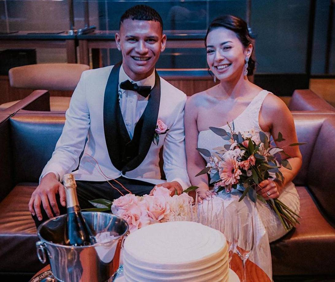 El pasado mes de abril del presente 2023, Kervin Arriaga y Daniella se casaron en Estados Unidos.