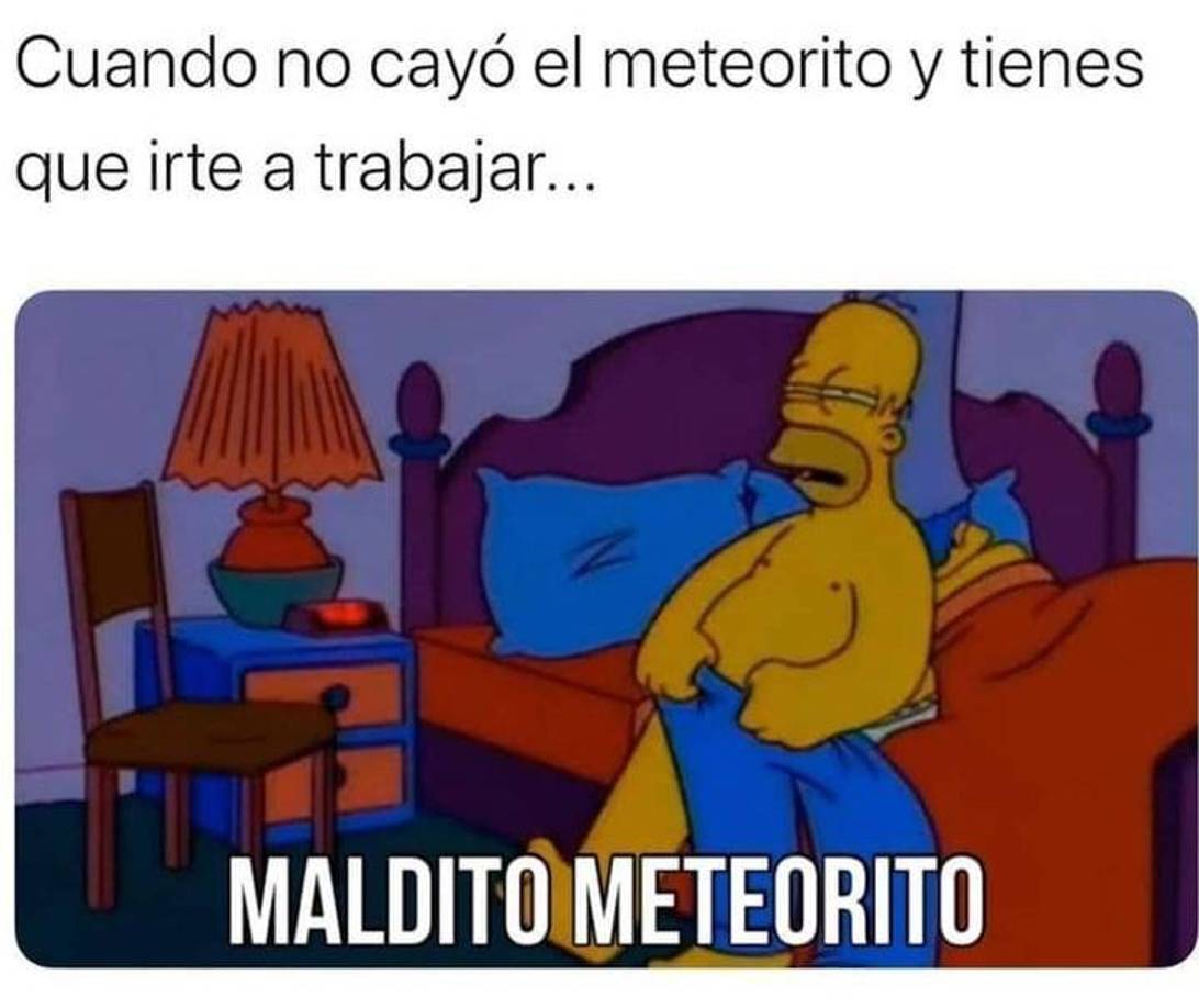 La ola de memes que deja el impacto del meteorito que cayó en la Tierra