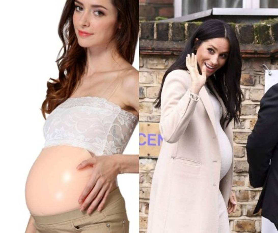 Fingir su embarazo. <br/>Según los trolls en las redes Meghan usa una prótesis en su vientre para fingir que espera a su primer hijo con el príncipe Harry. Beyoncé también fue acusada de esto cuando la estrella decidió desaparecer del ojo publico durante su embarazo de los mellizos.<br/>