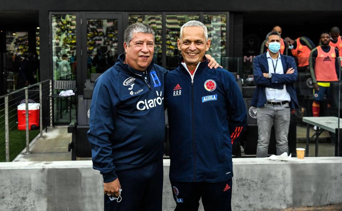 El reencuentro de los entrenadores colombianos ‘Bolillo‘ Gómez y Reinaldo Rueda.