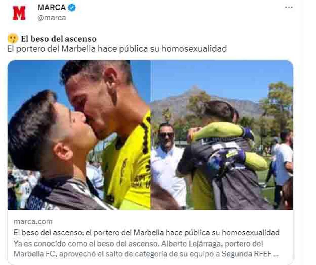 Diario Marca informó de esta manera la declaración del portero.