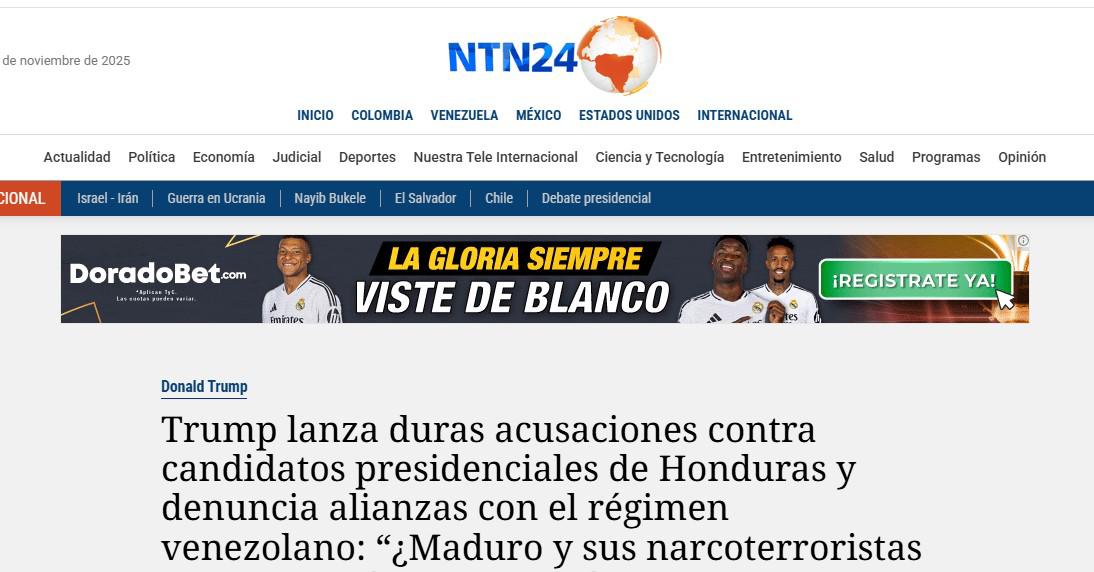 La reacción del mundo al mensaje de Trump en Truth Social