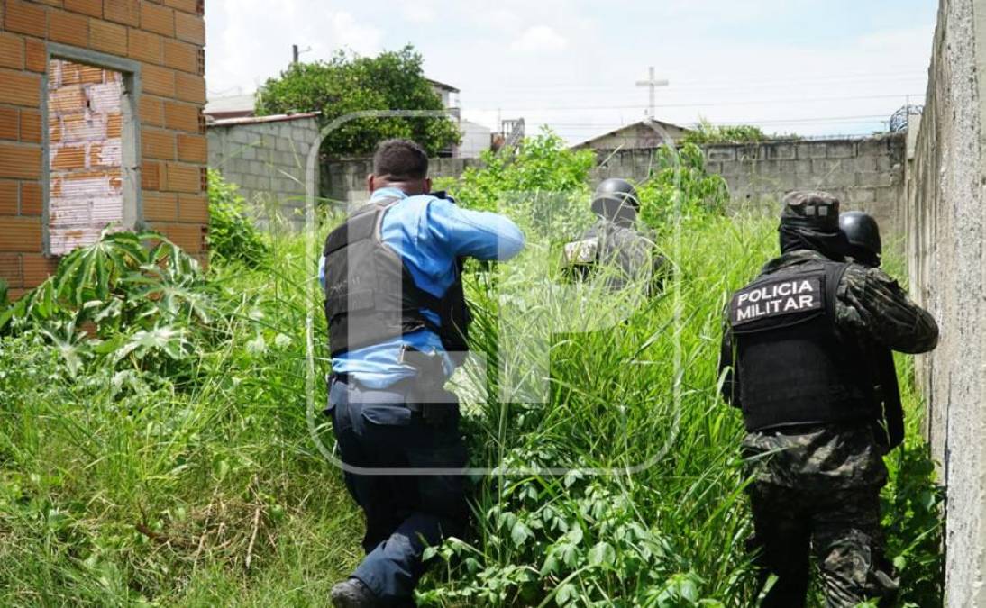 Autoridades policiales informaron que esas viviendas son utilizadas como “casas locas”, donde se reúnen los pandilleros para planificar los actos criminales e incluso son utilizadas para llevar víctimas que han sido raptadas y asesinadas en diferentes sectores de la zona norte.