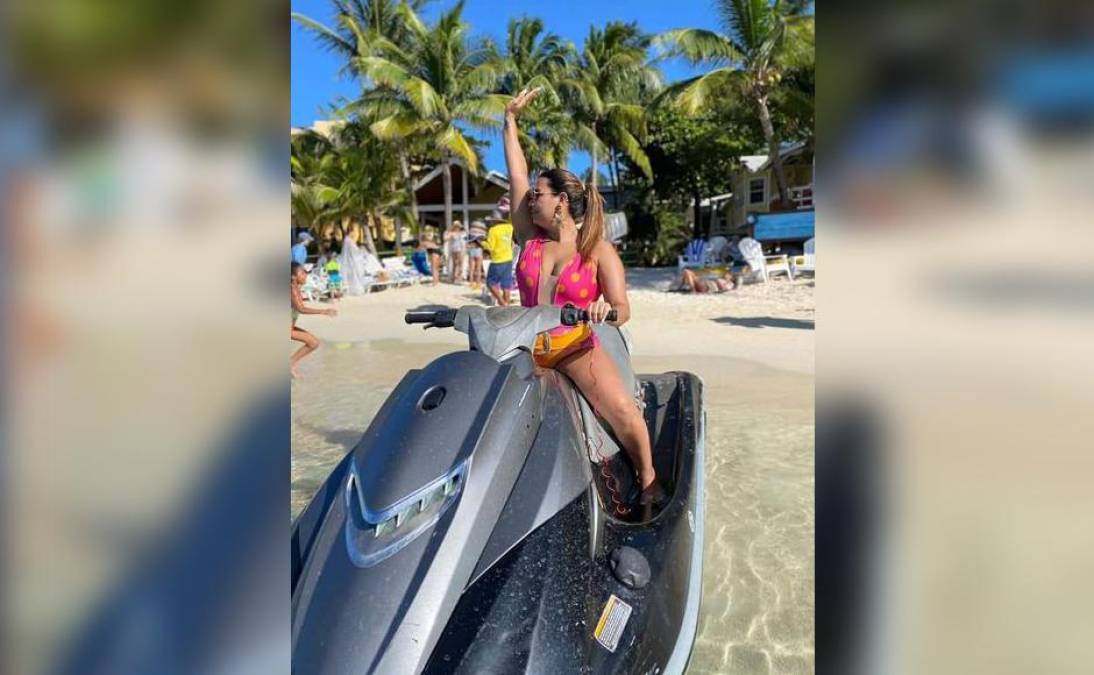 La joven paseaba en el sector de West Bay, en Roatán. 