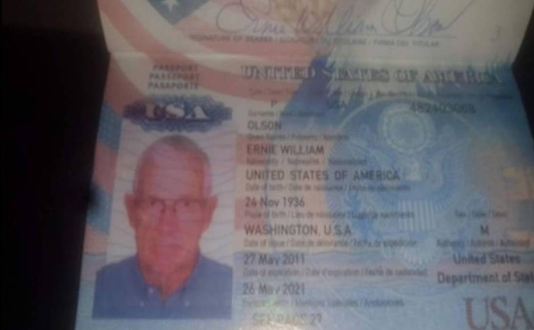 En enero de 2018, Ernie William Olson (81), quien era originario de Washington, Estados Unidos, murió cuando se encontraba buceando en el mar.
