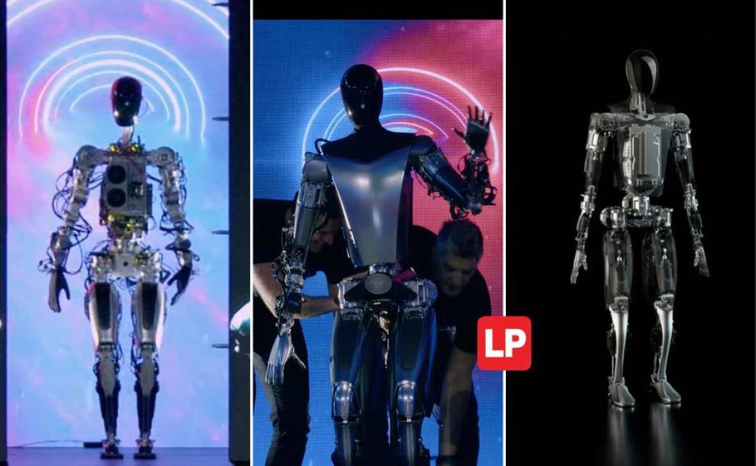 El multimillonario sudafricano y consejero delegado de Tesla Elon Musk reveló ayer un prototipo de robot humanoide que, entre otras cosas, es capaz de regar las plantas, transportar cajas y mover barras metálicas.