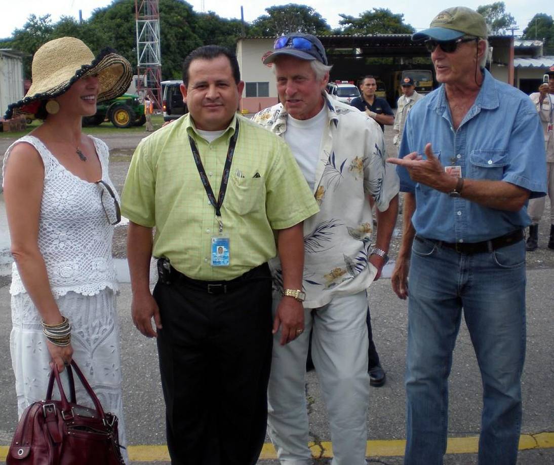 El día que Catherine y Michael Douglas fueron a Cuero y Salado