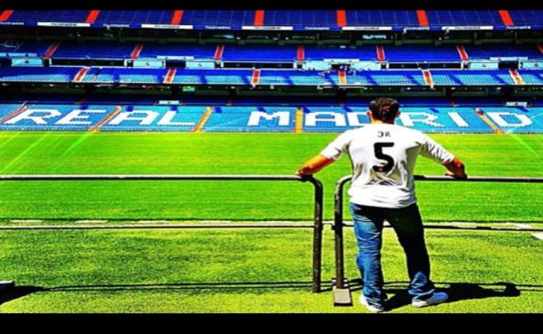 Aréchiga también se declaró seguidor del Real Madrid.