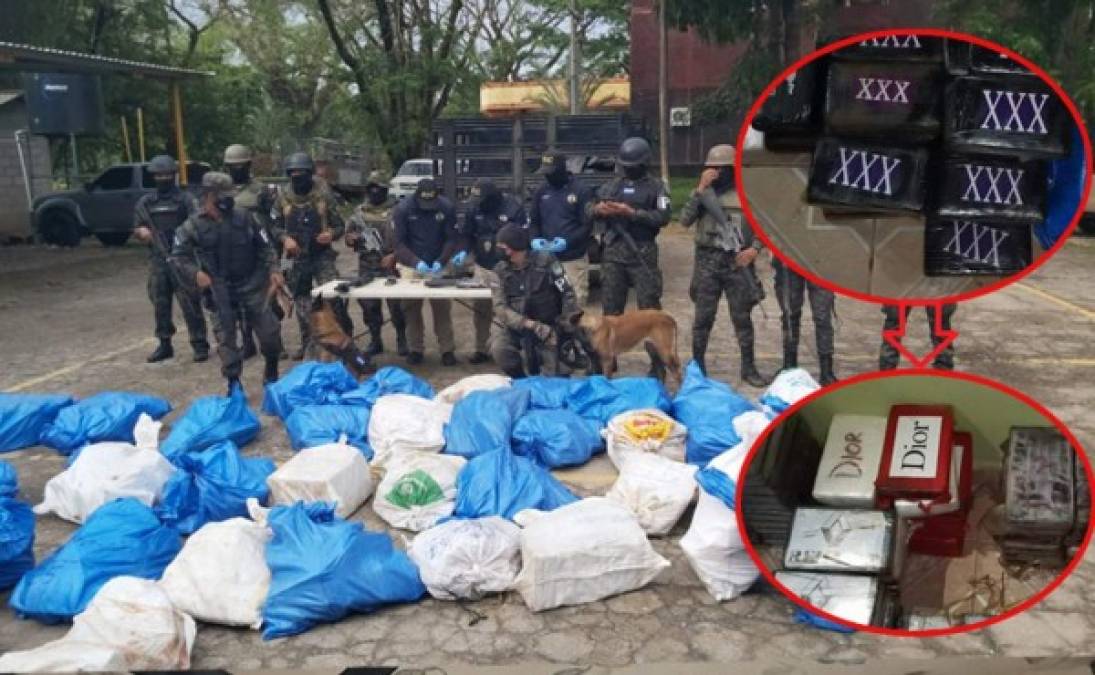 Un cargamento de droga fue decomisado por los cuerpos de seguridad del Estado esta madrugada en el departamento de Colón.