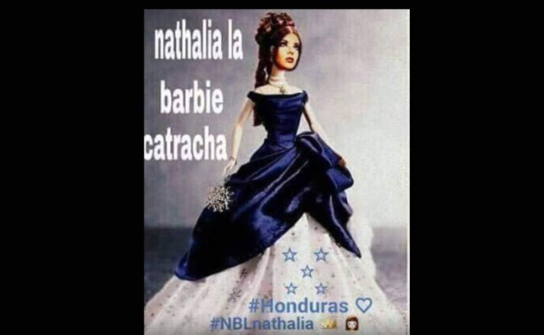 Nathalia Casco es una Barbie cactracha para muchos hondureños.