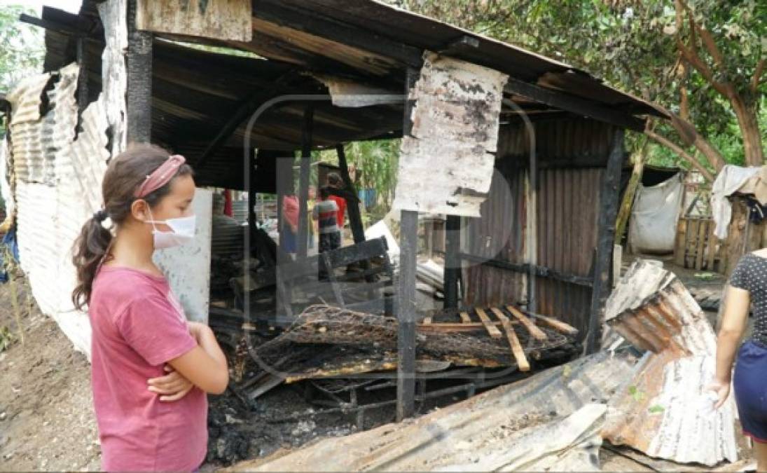 La familia descansaba en su casa de habitación cuando de pronto escucharon una explosión.