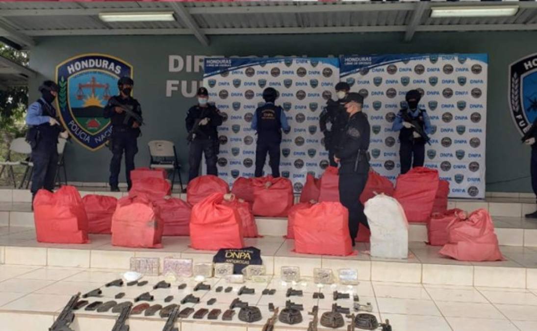 Las averiguaciones de la Policía establecen que la droga, el dinero y las armas decomisadas eran de una estructura criminal con nexos en Suramérica, Centroamérica, México y Estados Unidos.