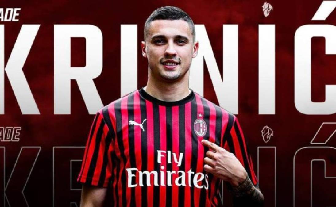 8 millones de euros fue el precio que tuvo que pagar AC Milán por el mediocentro de Bosnia, Rade Krunic que estará con ellos hasta 2024.