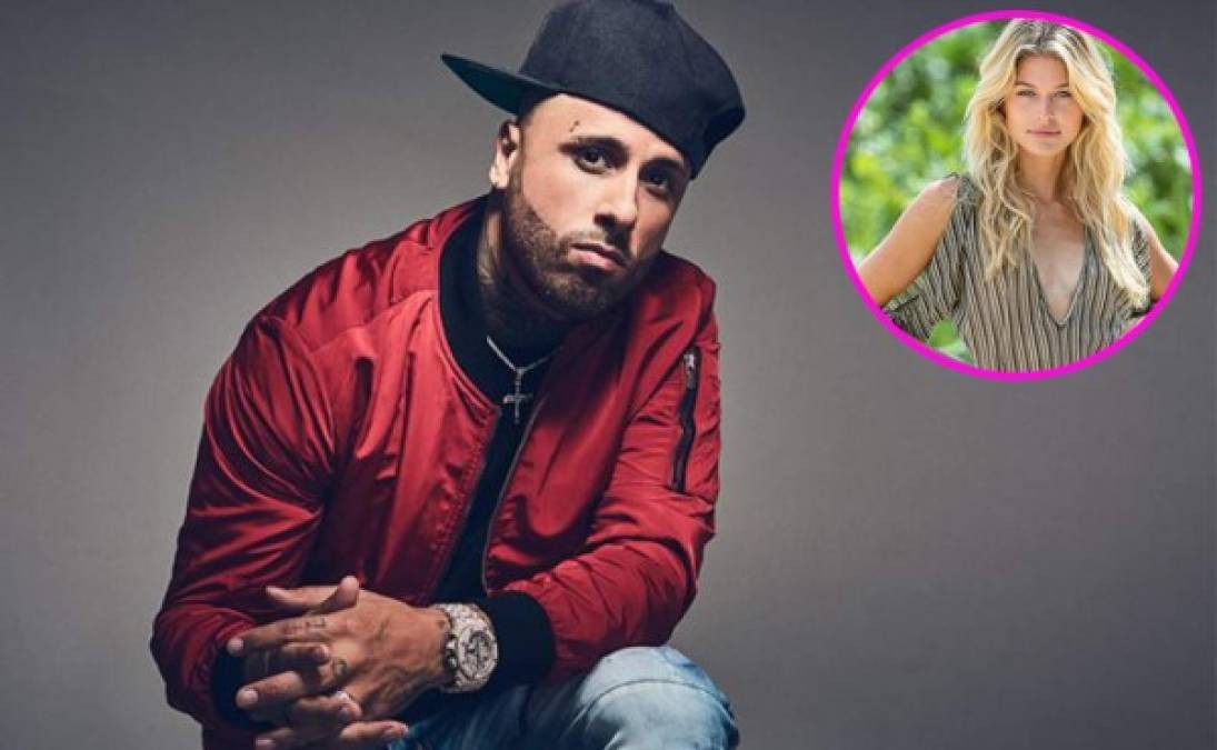 Nicky Jam sorprendió a sus fans luego de publicar una romántica foto con una modeo y exatleta estadounidense.