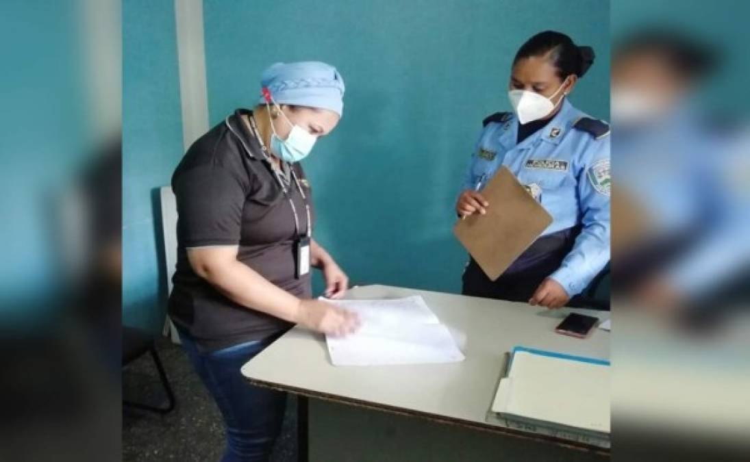 Fiscalía de Derechos Humanos inspecciona jefatura policial de Sabanagrande, Francisco Morazán.