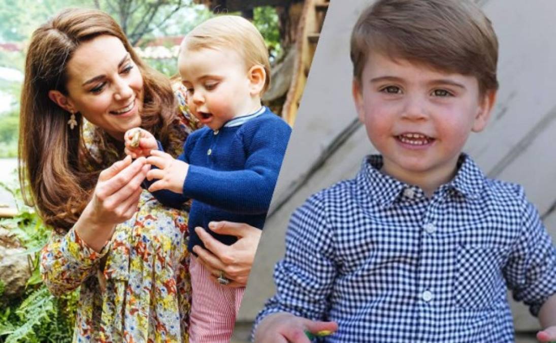 Los duques de Cambridge conmemoraron el segundo año de su hijo menor Louis con una improvisada sesión de fotos hecha por la misma Kate.