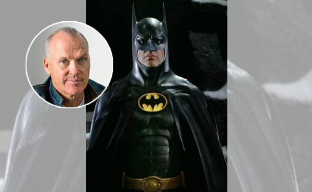 El actor de Batman (1989) y Batman Returns (1992). Uno de los mejores evaluados por la crítica al interpretar al superhéroe. Michael Keaton es un actor cuya exitosa interpretación del personaje le lanzó a la fama.