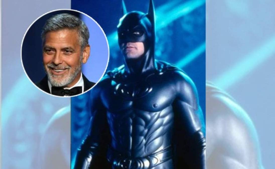 George Clooney interpretó a Batman en 1997 en la cinta Batman y Robin. Aunque no hizo un mal papel, la historia, en opinión de los críticos, fue desastrosa, al punto de incluirla entre las 50 peores películas de la historia. Y en cuanto a las infames tetillas del batitraje...mejor ni hablar.