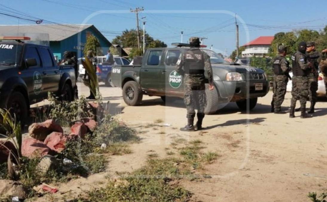 Según información de la Policía Nacional se realizan operativos para encontrar a los involucrados en el rescate de Alexander Mendoza, alias 'El Porkys', cabecilla de la Mara Salvatrucha (MS-13) en El Progreso, Yoro.