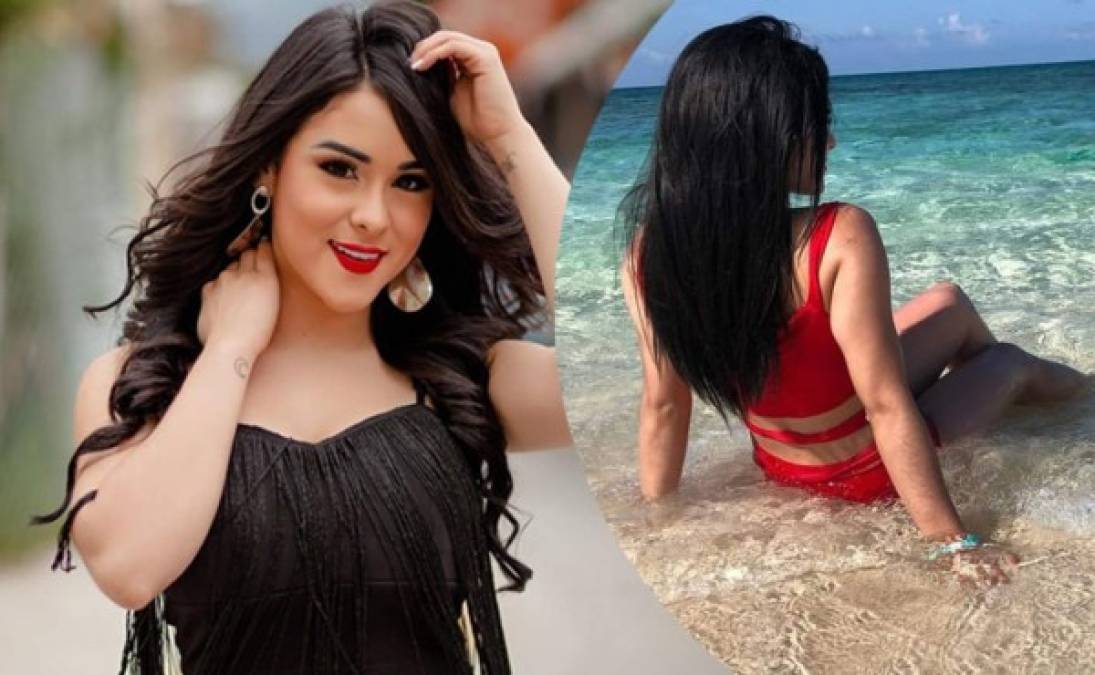 La famosa presentadora hondureña Ónice Flores alborota el Instagram con sus sensuales fotos posando en las hermosas islas de Santos Guardiola, Roatán y Utila.